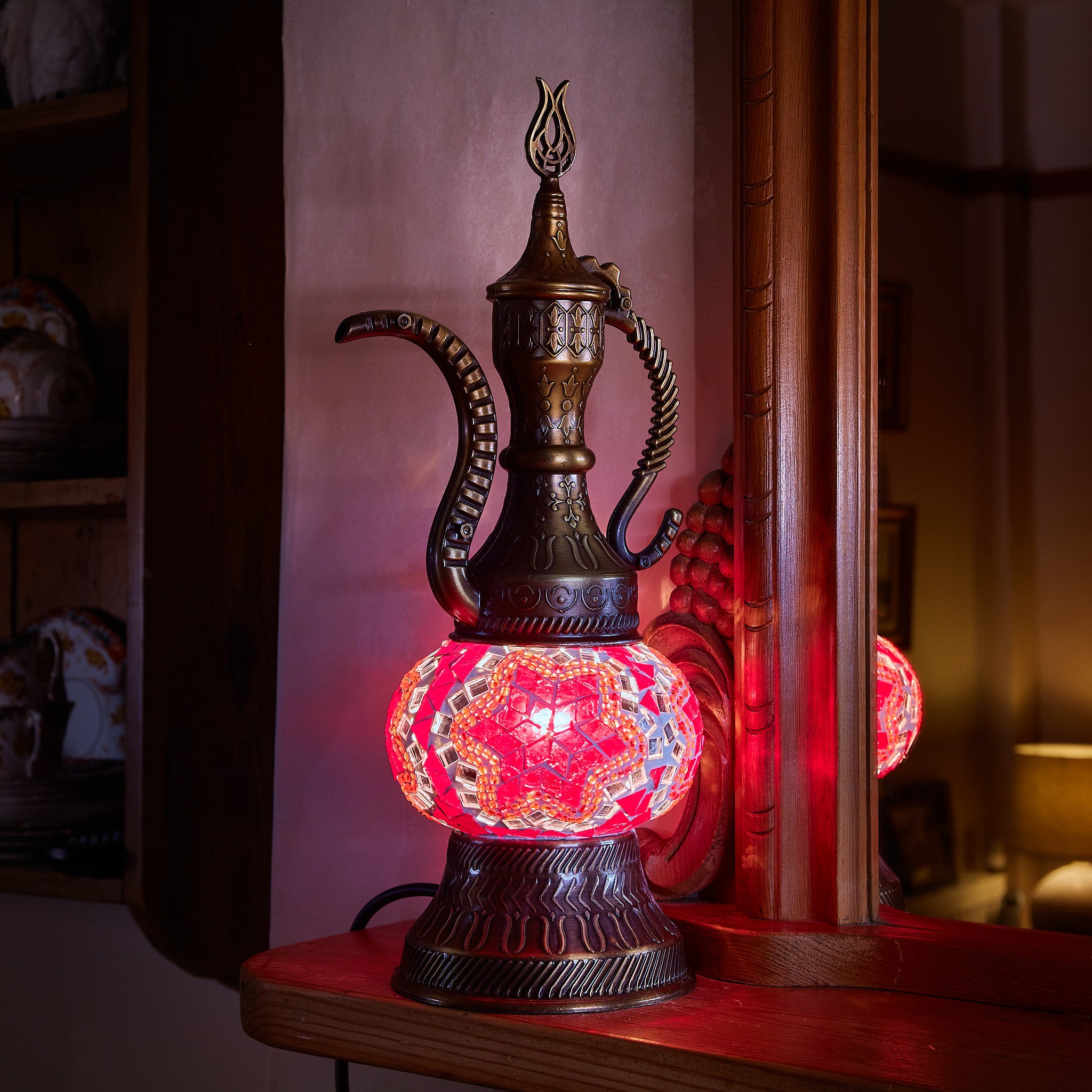 Teapot Lamp Size 2
