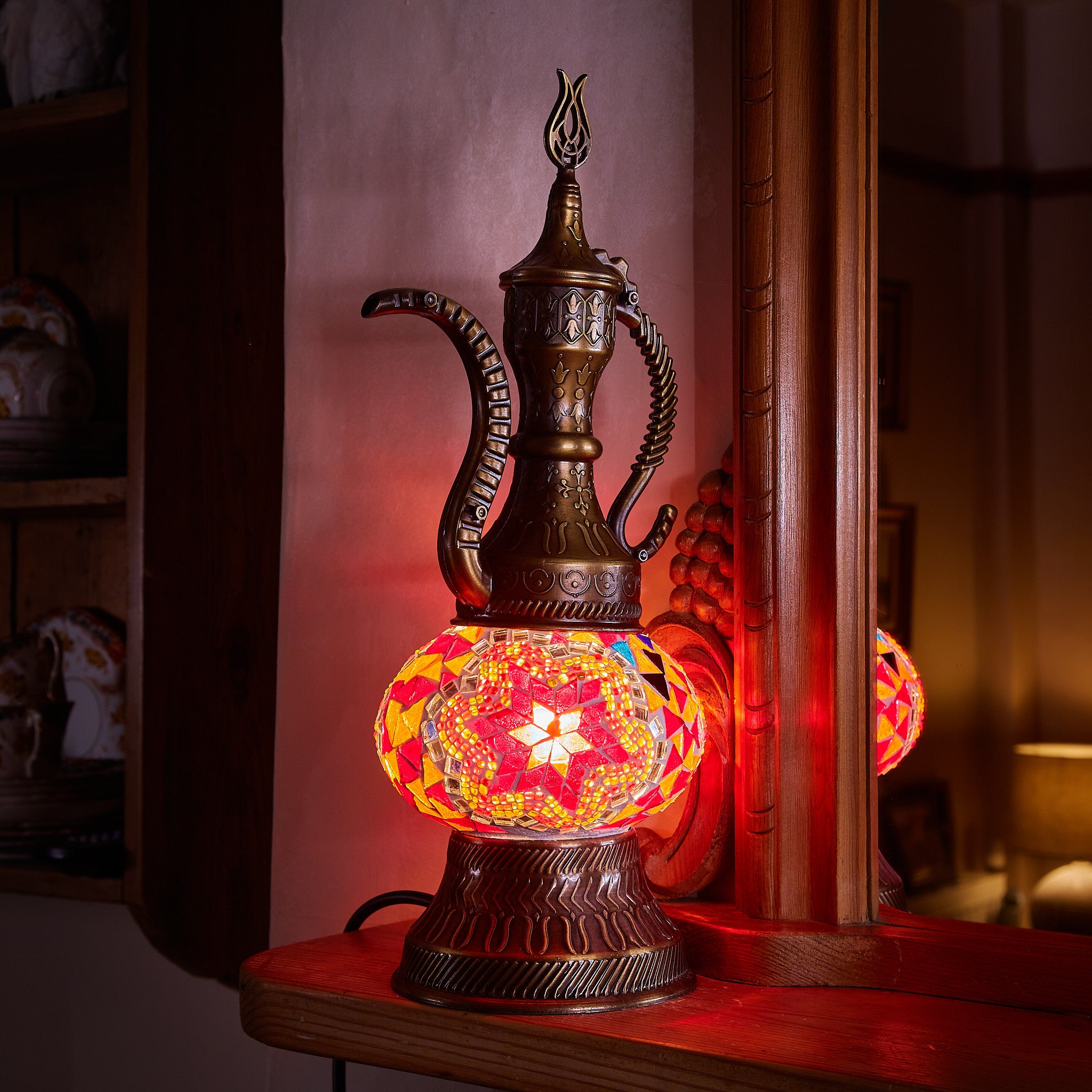 Teapot Lamp Size 2