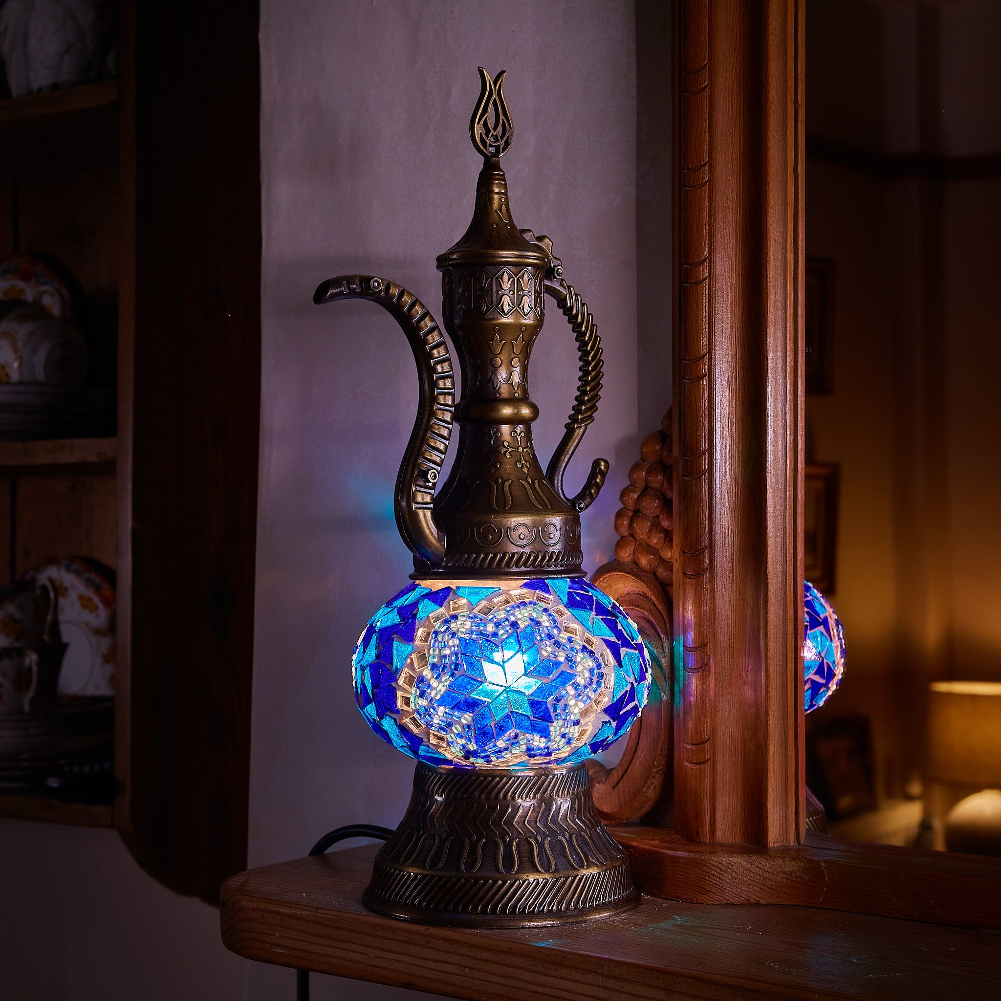 Teapot Lamp Size 2