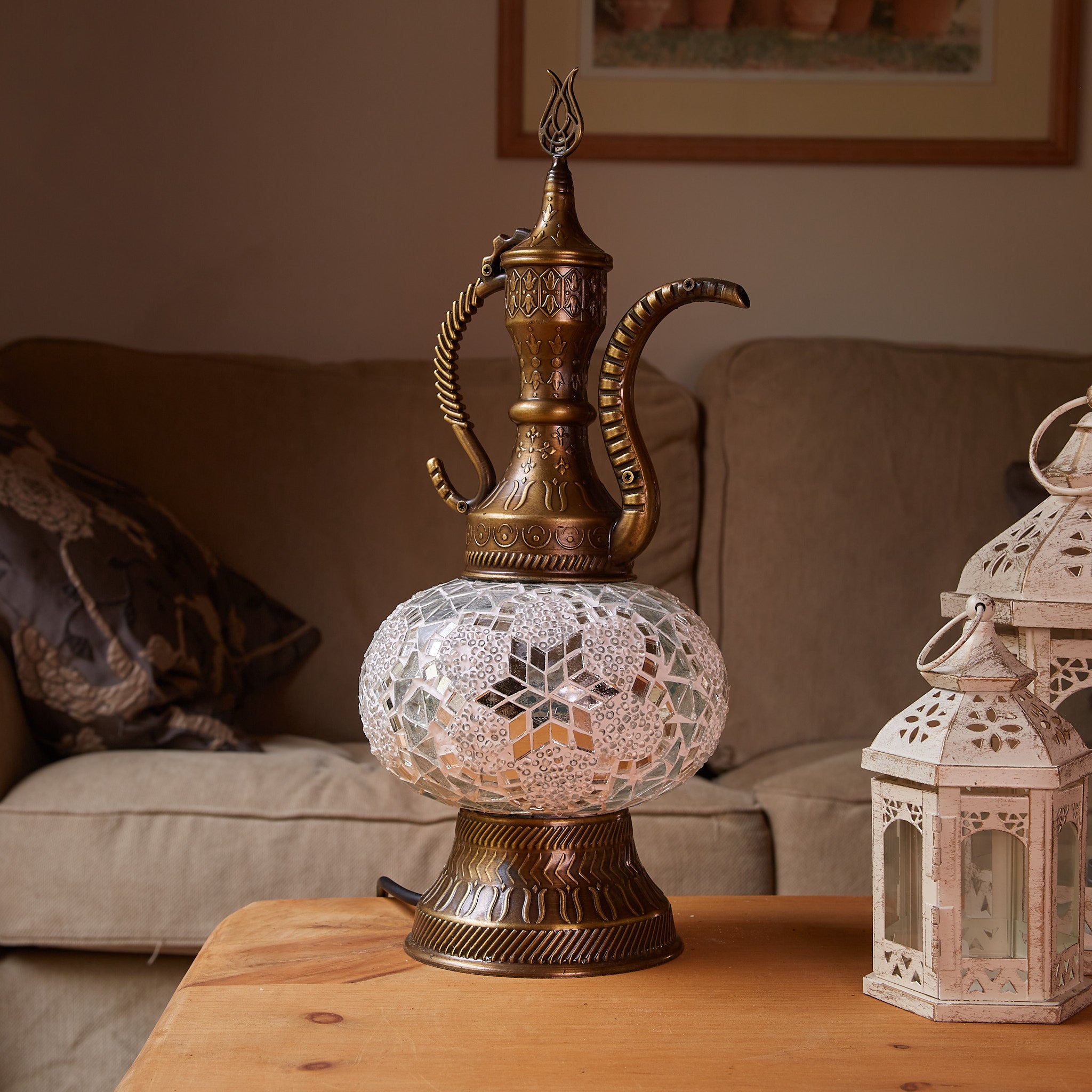 Teapot Lamp Size 3