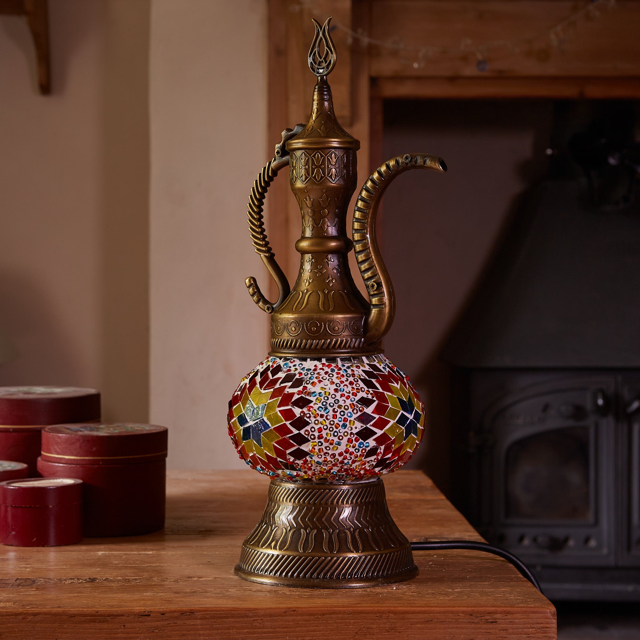 Teapot Lamp Size 2