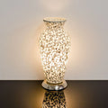 White Flower Vase Lamp