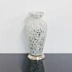 White Flower Vase Lamp